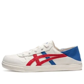 Aaron Slip-On “Branco Vermelho Azul”