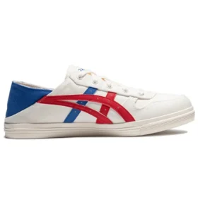 Aaron Slip-On “Branco Vermelho Azul”