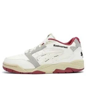 Asics x Badmarket GEL-FUSE “Branco Cinza Vermelho”