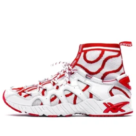 Asics x Vivienne Westwood GEL-Mai Knit MT “Branco Vermelho Ardente”