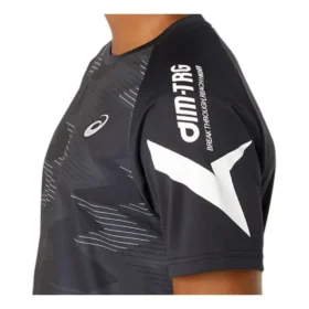 Camisa de manga curta com gráfico A-I-M Dry “Performance Black”