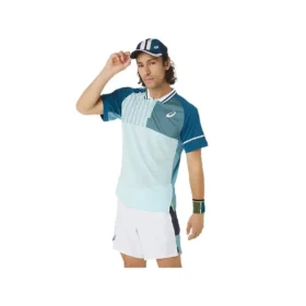 Camisa Polo a Condizer “Aquamarine”
