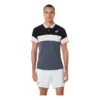 Camisa Polo Match “Performance Black Carrier Grey”