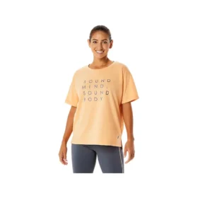 Camiseta com estampa Training Core Relaxed “Orange”