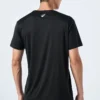 Camiseta com logotipo em espiral “Preto”