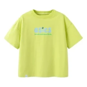 Camiseta com logotipo “Green”
