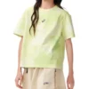 Camiseta com logotipo “Green Yellow White”