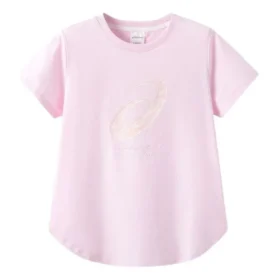 Camiseta com logotipo “Pink”