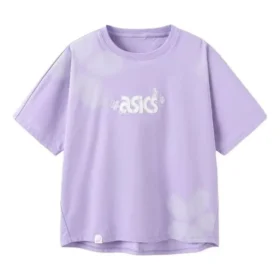Camiseta com logotipo “Roxo”
