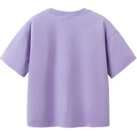 Camiseta com logotipo “Roxo”
