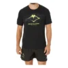 Camiseta de corrida Fujitrail “Black Green”