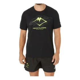 Camiseta de corrida Fujitrail “Black Green”
