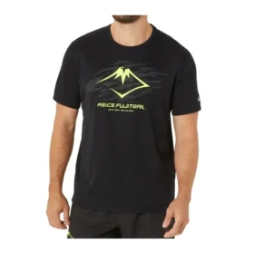 Camiseta de corrida Fujitrail “Black Green”