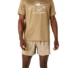Camiseta de corrida Fujitrail “Tan White”