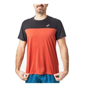 Camiseta de corrida “Laranja Preto”
