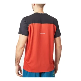 Camiseta de corrida “Laranja Preto”