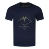 Camiseta de manga curta com logótipo Fujitrail “Navy”