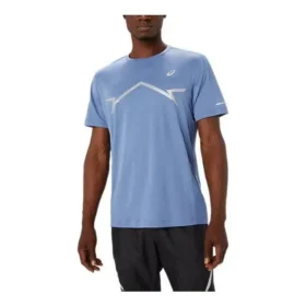 Camiseta de manga curta com logótipo Lite-Show “Azul-celeste”