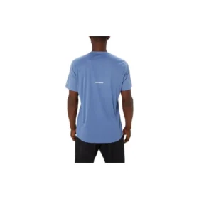 Camiseta de manga curta com logótipo Lite-Show “Azul-celeste”