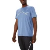 Camiseta de manga curta com logótipo Lite-Show “Azul-celeste”