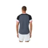 Camiseta de manga curta Match “Cinza Branco Preto”