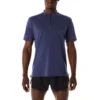 Camiseta Metarun com zíper de 1/2 “Azul Índigo”