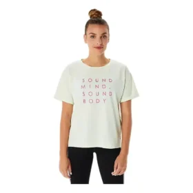 Camisola com gráfico descontraído Training Core “Whisper Green”