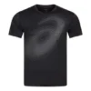 Camisola de corrida com logótipo refletor “Preto”