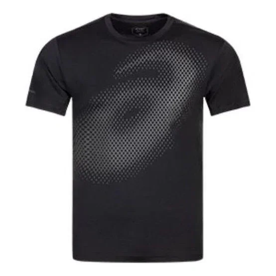 Camisola de corrida com logótipo refletor “Preto”