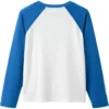 Camisola de manga comprida com logótipo “Branco”