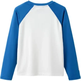 Camisola de manga comprida com logótipo “Branco”