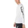 Camisola de manga comprida com logótipo “Branco”
