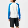 Camisola de manga comprida com logótipo “Branco”