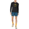 Camisola de manga comprida com logótipo Fujitrail “Preto Amarelo”
