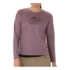 Camisola de manga comprida com logótipo Fujitral “Dusty Mauve”