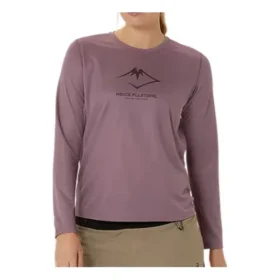 Camisola de manga comprida com logótipo Fujitral “Dusty Mauve”