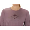 Camisola de manga comprida com logótipo Fujitral “Dusty Mauve”