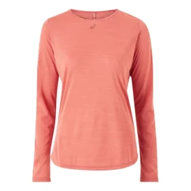 Camisola de manga comprida Nagino Run “Light Garnet”