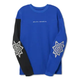 Camisola de manga comprida Novalis Bixance “Azul Obsidiano Preto”