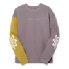 Camisola de manga comprida Novalis Bixance “Pewter Purple Medallion Yellow”