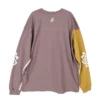 Camisola de manga comprida Novalis Bixance “Pewter Purple Medallion Yellow”