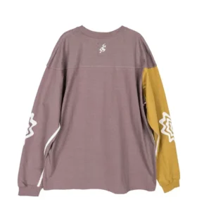 Camisola de manga comprida Novalis Bixance “Pewter Purple Medallion Yellow”