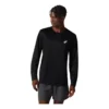 Camisola de manga comprida prateada “Performance Black”