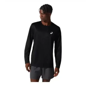 Camisola de manga comprida prateada “Performance Black”