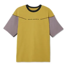 Camisola de manga curta Novalis Bixance “Medallion Yellow Obsidian Black”