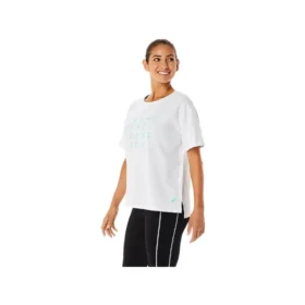 Camisola de treino com gráfico descontraído “Branca”