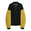 Casaco Bomber Novalis Liatrisory “Black Medallion Yellow”