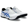 Chinelo Court Slide 3 “Branco/Azul Atum”