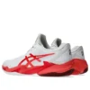 Court FF 3 Novak Clay “Branco Vermelho Elétrico”