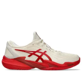 Court FF 3 Novak “Creme Clássico Vermelho”